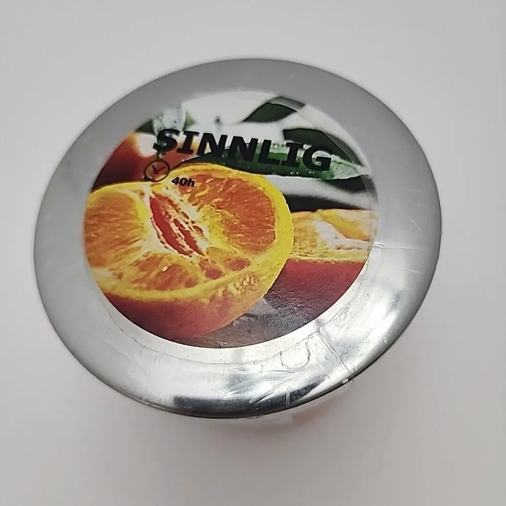 Ikea Sinnlig 40 Hour Orange Citrus Candle Jar New‎ Sealed